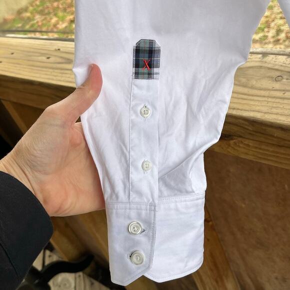 Robert Graham Men's White Classic Button Down Dress Shirt Size XL - Picture 4 of 8